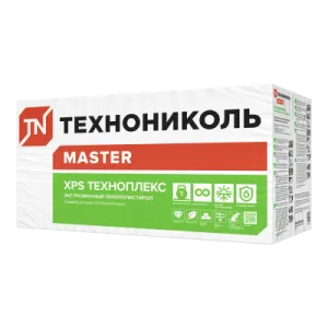Плиты пенополистирольные экструзионные ТЕХНОПЛЕКС/ TECHNOPLEX 1180х580х50-L(8 плит) (0,27376м3/уп.